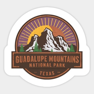 Guadalupe Mountains - National Park, Texas Sticker